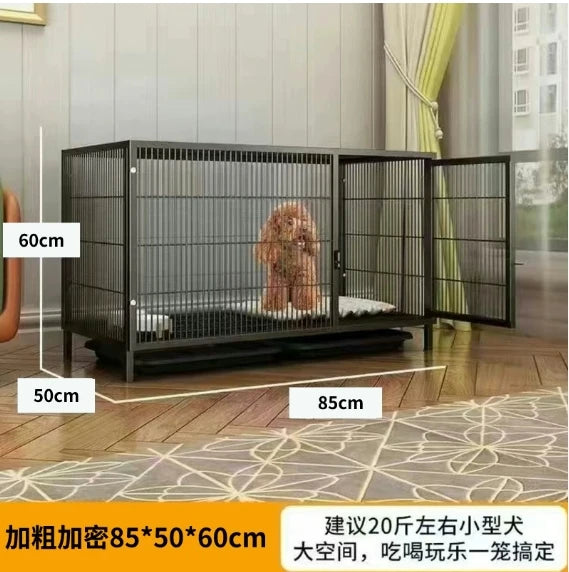 Heavy Duty Metal Dog Kennel in 15 Sizes for Small to Large Dogs