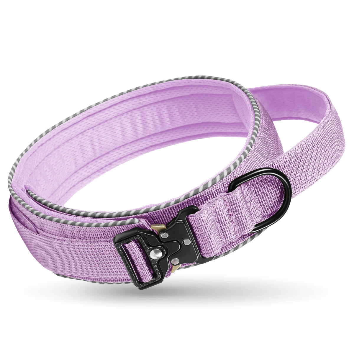 Tactical Dog Collar with Control Handle, Adjustable Nylon