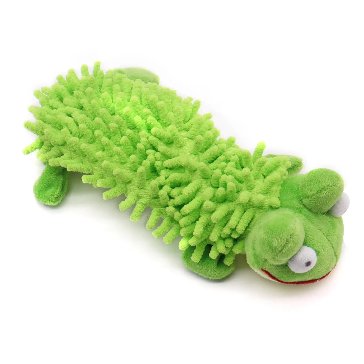 Squeaky Plush Dog Toy with Soft Mop Texture