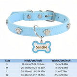 Custom Puppy Collar and Name Tag Set, Double-Sided Engraving