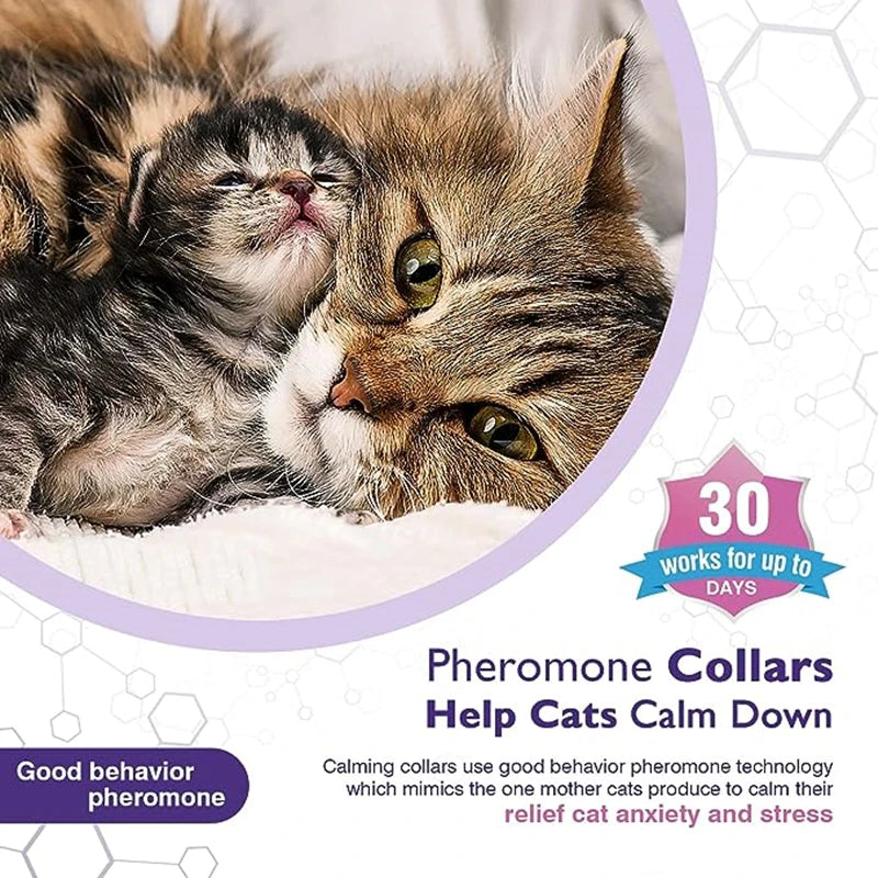 Calming Collar for Large Dogs, Adjustable Pheromone Collar