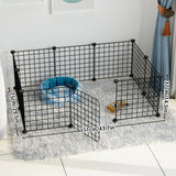 DIY Wire Mesh Dog Fence Panels, Modular Pet Barrier