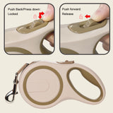 Retractable Dog Leash, 16 or 26 ft, for Dogs up to 110 lb