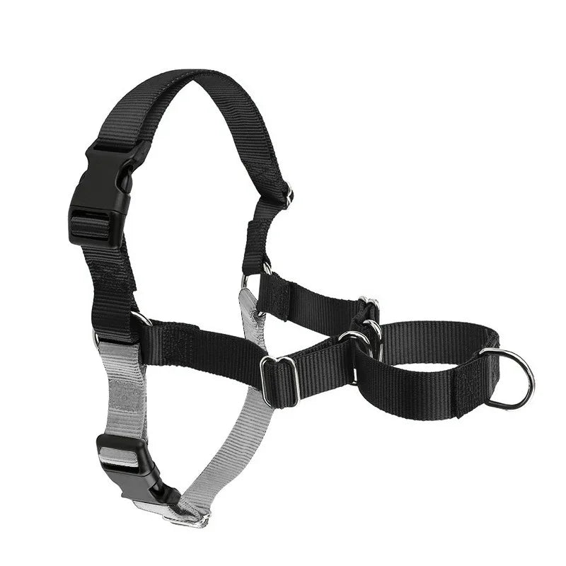 Front Clip No Pull Dog Harness, Adjustable Nylon Strap Harness