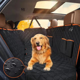 Waterproof Dog Car Seat Cover Hammock for Back Seats