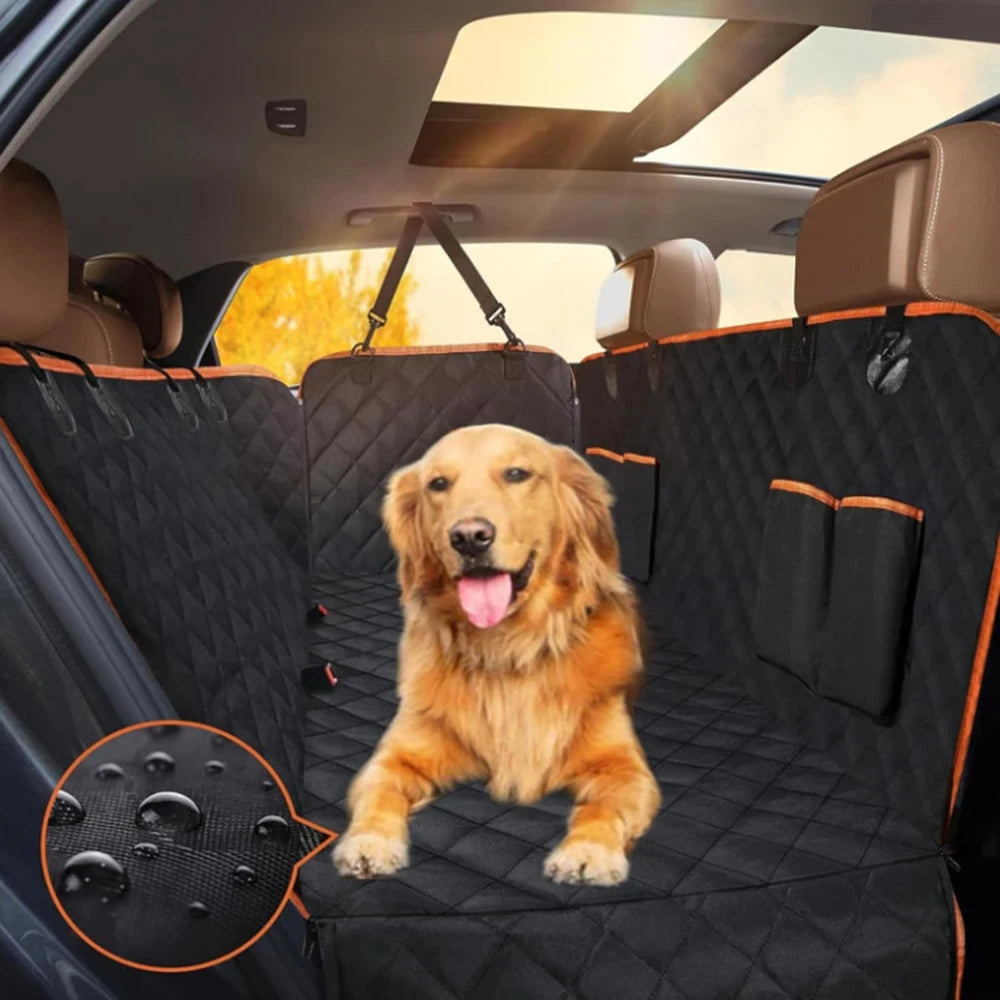 Waterproof Dog Car Seat Cover Hammock for Back Seats