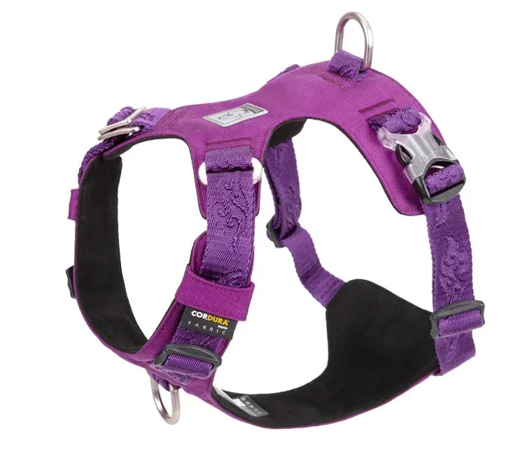 Lightweight Dog Harness with Aluminum D-Ring, Sizes XXS-XL