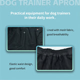 Dog Training Apron with Pockets, Water-Resistant and Adjustable