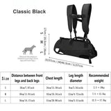 Dog Sling Carrier Backpack for Motorcycle Rides and Walks