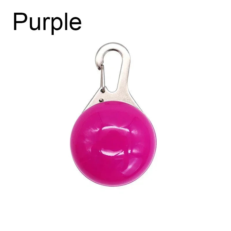 LED Dog Collar Light Pendant with 3 Modes, 6 Colors