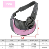 Dog Sling Carrier with Breathable Mesh for Small Dogs
