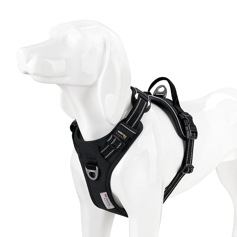No Pull Dog Harness with Front Clip, Reflective and Padded