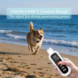 Dog Training Collar with Remote, 3300 ft Range, Beep, Vibration, Shock