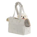 Cotton Dog Carrier Tote Bag for Small Dogs and Cats