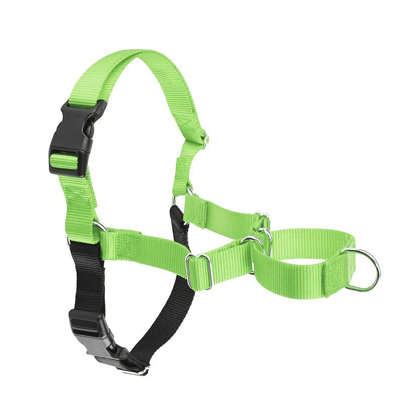 Front Clip No Pull Dog Harness, Adjustable Nylon Strap Harness
