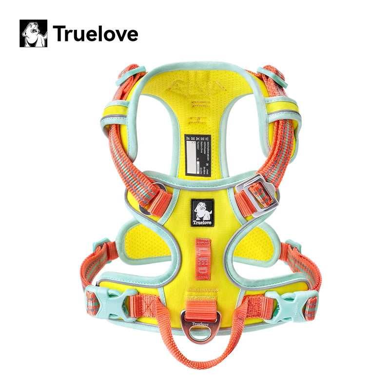 Heavy Duty No-Pull Dog Harness with Mesh Padding and Handle