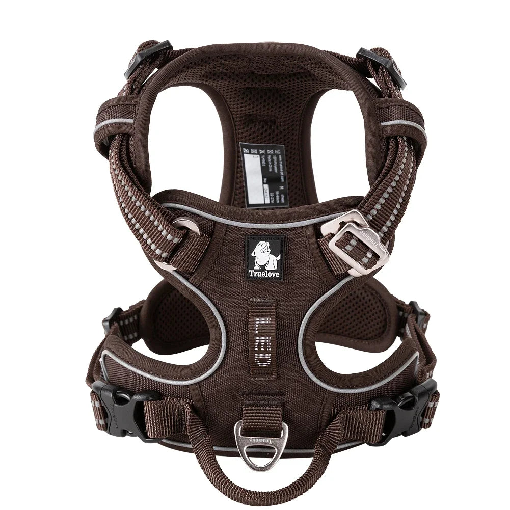 No Pull Dog Harness with Front Clip, Reflective and Padded