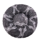 Machine Washable Donut Dog Bed, Plush Round Bed in 6 Sizes