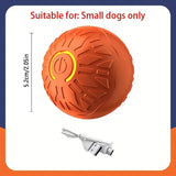 Smart Rolling Dog Ball That Moves on Its Own, USB Rechargeable