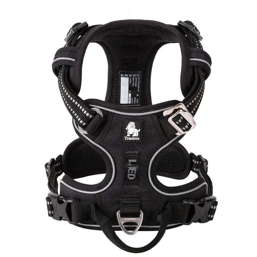 No Pull Dog Harness with Front Clip, Reflective and Padded