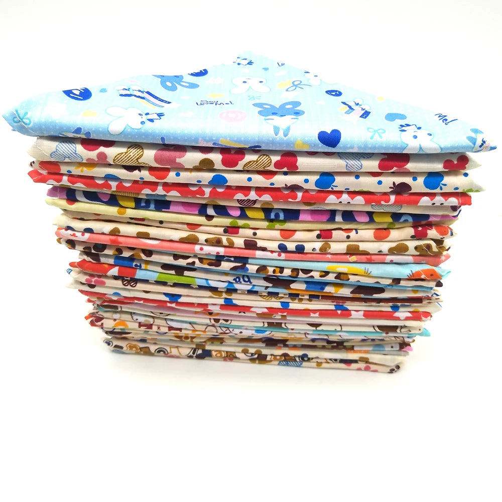 Cotton Dog Bandanas Set of 10 for Small to Large Dogs