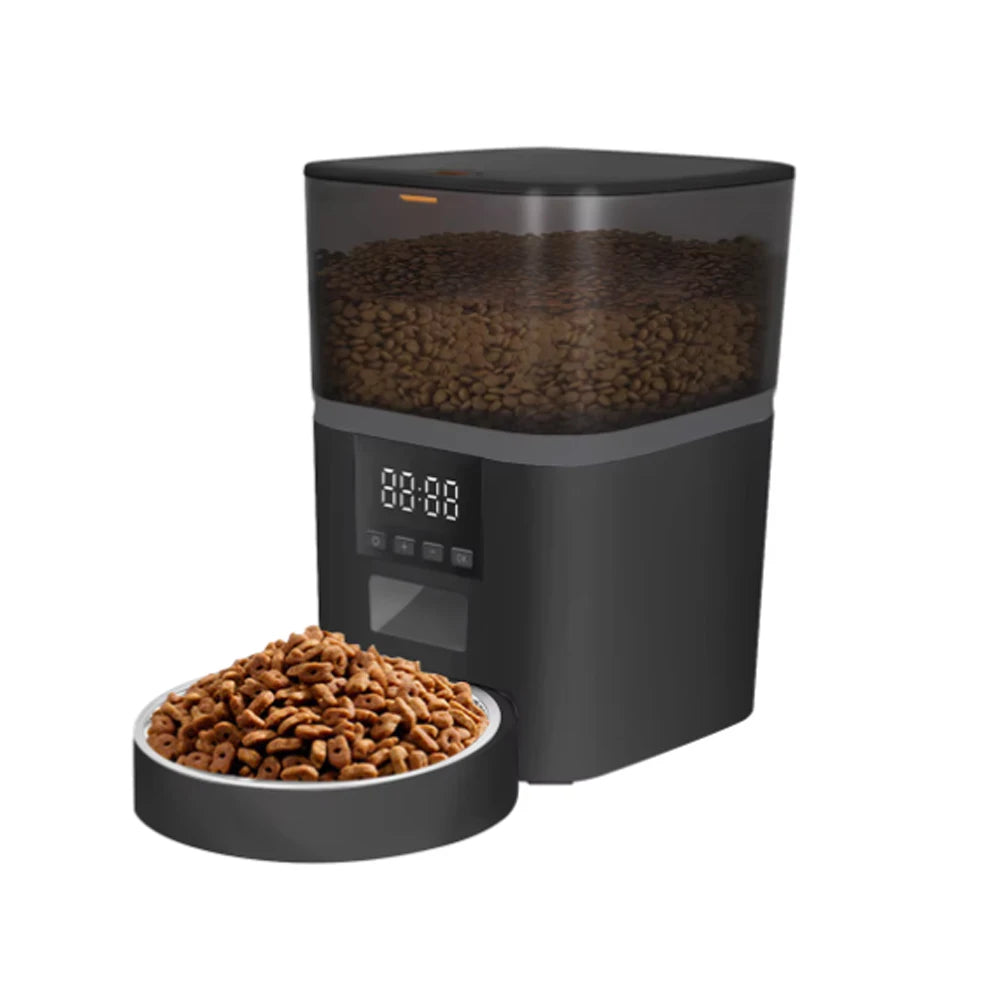 Automatic Dog Feeder with Camera and App Control, 4L