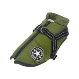 Waterproof Winter Dog Coat with Built-In Harness, S to 5XL