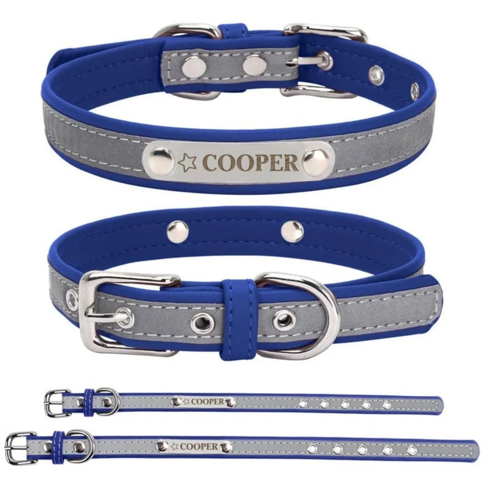 Personalized Dog Collar Gift for Dog Lovers, Engraved Name