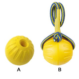 Floating Dog Ball on a Rope for Fetch and Tug