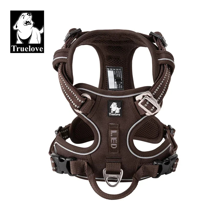 Camouflage Dog Harness, Reflective and Easy On and Off