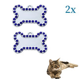 Custom Engraved Dog ID Tags in Bulk, 5 or 10 Pack