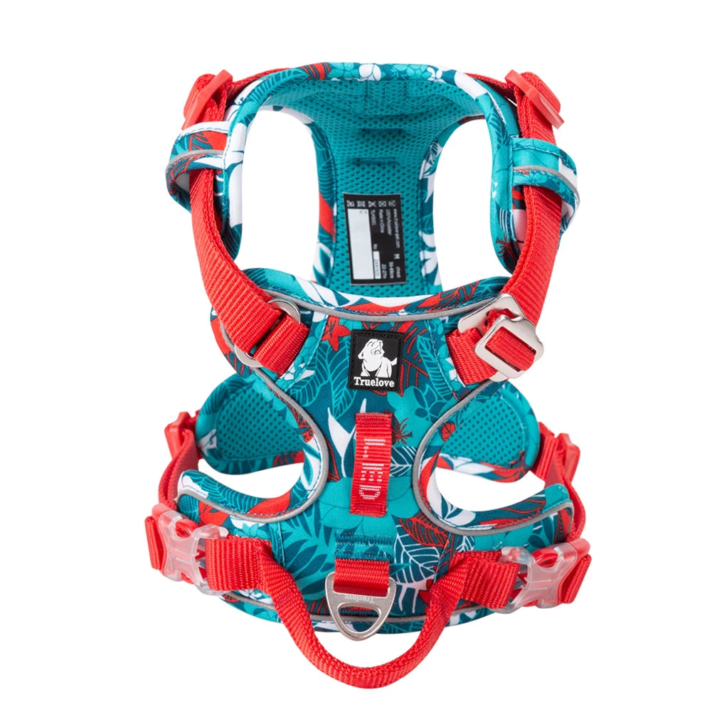 Heavy Duty No-Pull Dog Harness with Mesh Padding and Handle