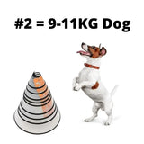 Dog Recovery Cone Collar, Adjustable E-Collar in 9 Sizes