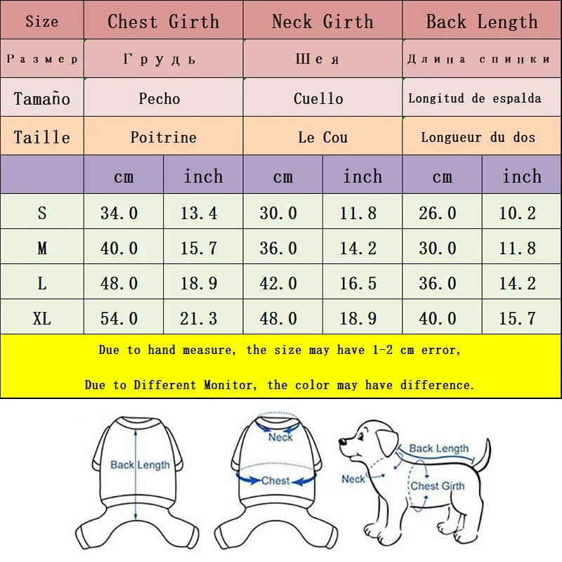 Fleece Dog Vest with D-Ring for Small Dogs