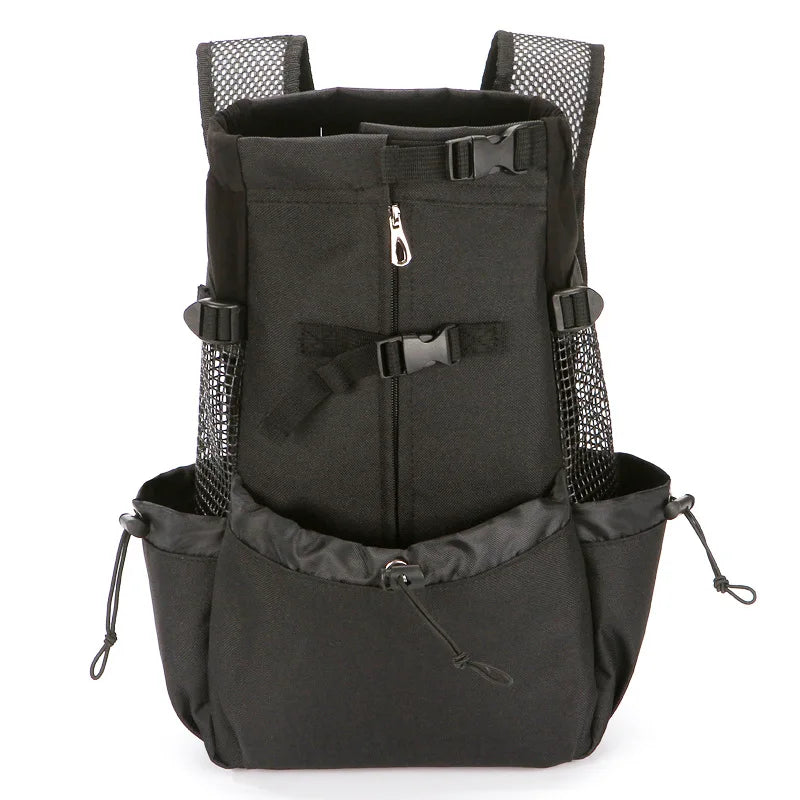 Nylon Dog Motorcycle Backpack Carrier for Small and Medium Dogs