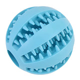 Treat Dispensing Rubber Ball for Small Dogs and Puppies, 2.4 in
