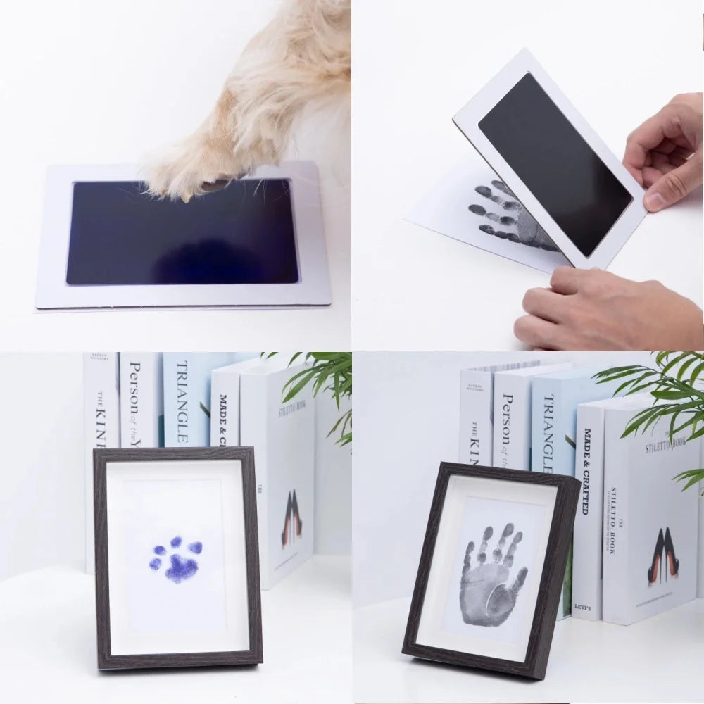Mess-Free Dog Paw Print Kit for a Lasting Pet Keepsake