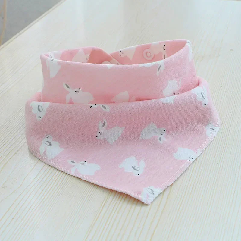 Cute Printed Dog Bandana, Soft Cotton Kerchief for Dogs and Cats