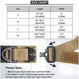 Tactical Dog Collar with AirTag Holder and Handle
