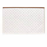 Silicone Dog Food Mat with Raised Edge, Waterproof