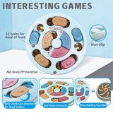 Interactive Dog Puzzle Feeder and Slow Feeder Bowl, 4 Styles