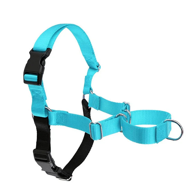 Front Clip No Pull Dog Harness, Adjustable Nylon Strap Harness