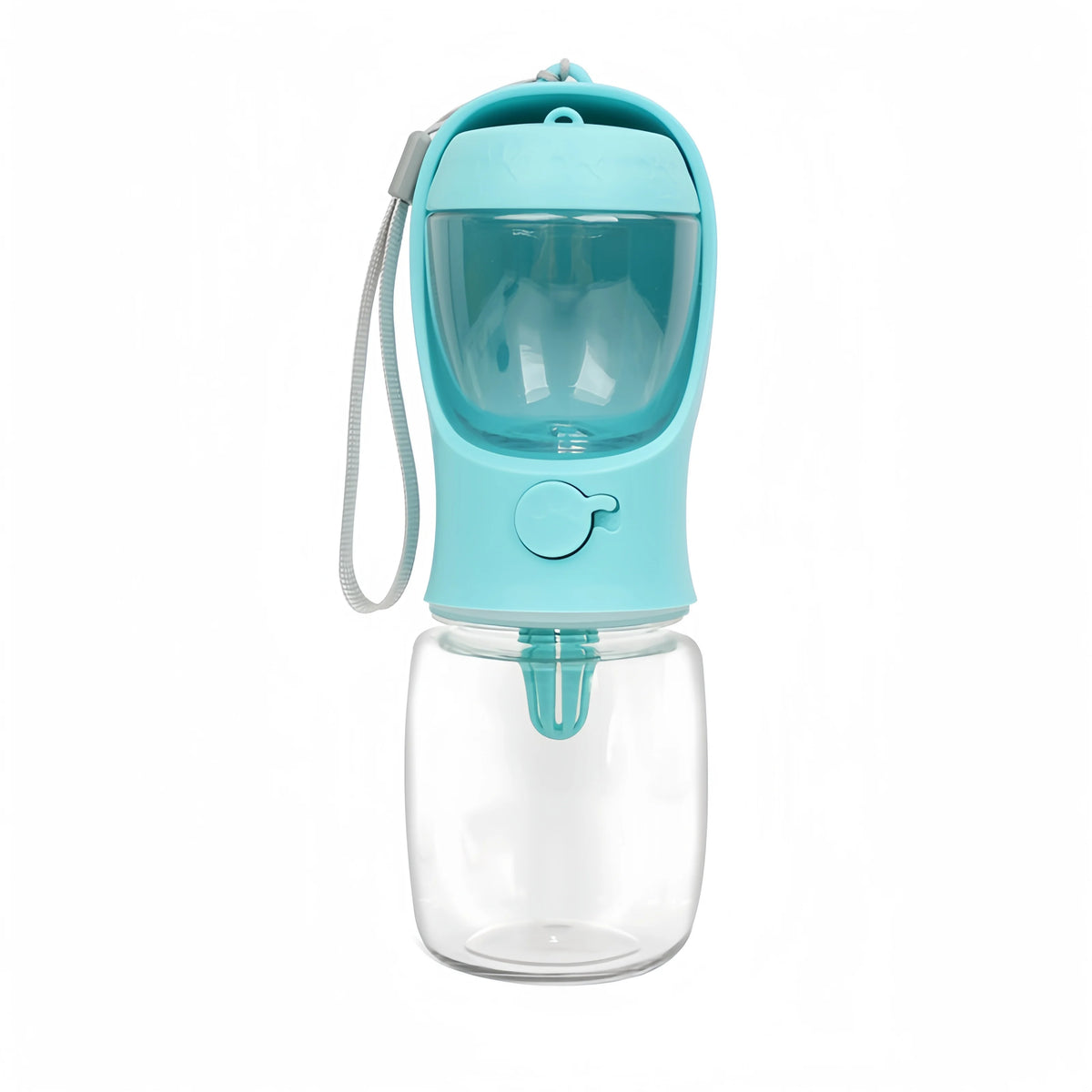 Portable Dog Water Bottle with Food Container for Walks
