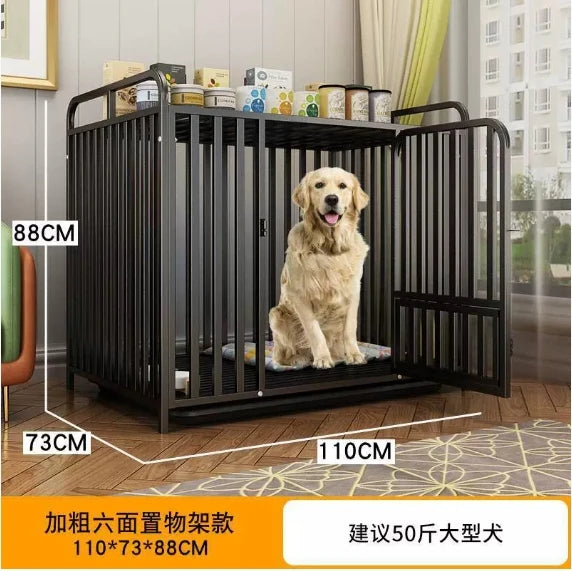 Heavy Duty Metal Dog Kennel in 15 Sizes for Small to Large Dogs