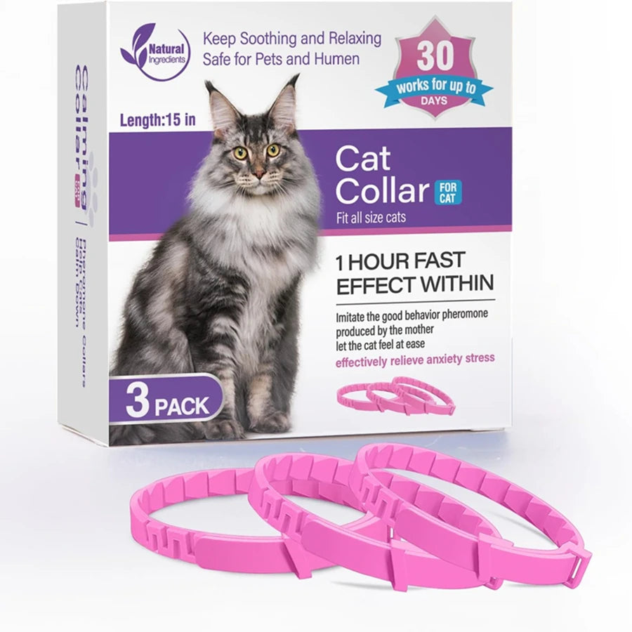 Dog Calming Collar Multi-Pack, 3 or 4 Adjustable Collars