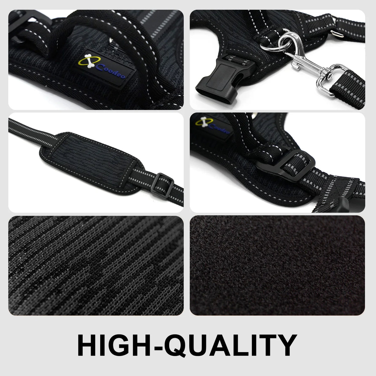 Dog Lift Harness with Handles for Senior Dogs and Rear Support