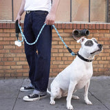 Reflective Rope Dog Leash with Padded Handle, 4 to 10 ft