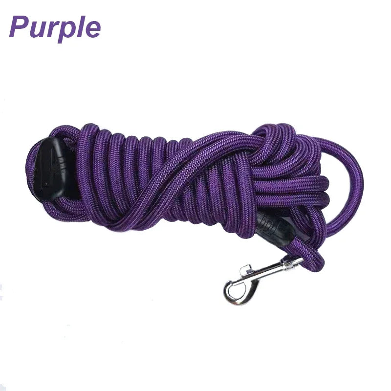 Braided Rope Long Line Dog Leash, 16 ft to 49 ft