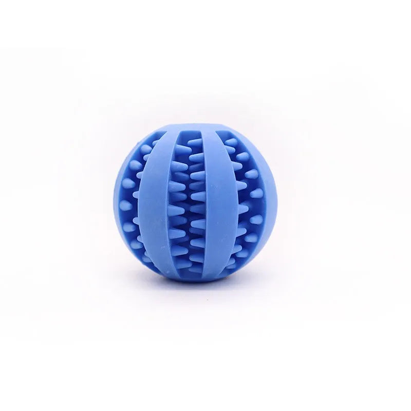 Treat Dispensing Rubber Ball for Small Dogs and Puppies, 2.4 in
