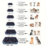 Bolster Dog Bed with Non-Slip Base for Small to Large Dogs